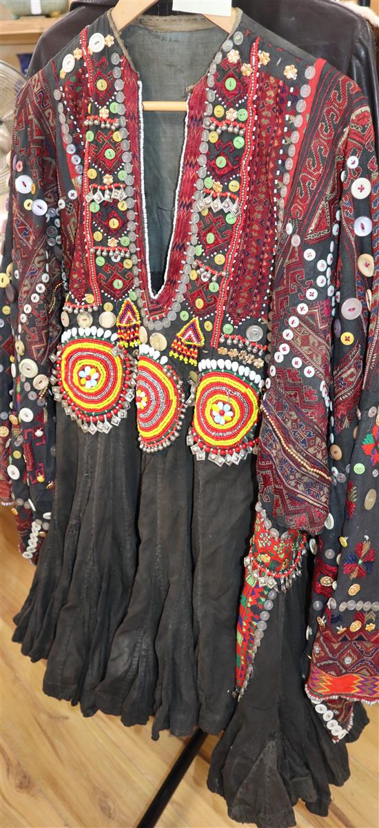 An ethnic costume, Central Asia